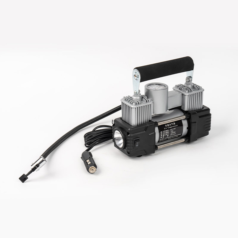 Compresseur d'air à double cylindre SX-201 + boîte à outils