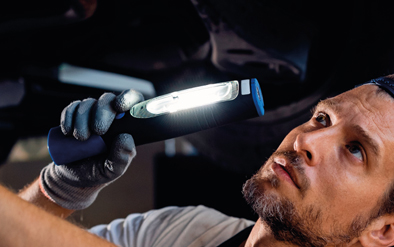 Lumière d'inspection du travail